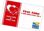 NAUI CPR&First Aid（FIRST AIDER & CPR TRAINED）